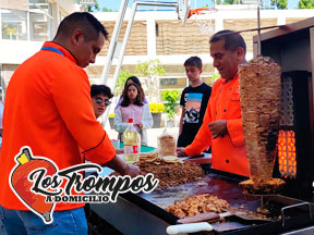 Trompos y Tacos al Pastor para eventos escolares